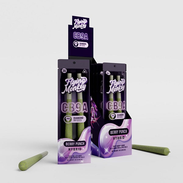 CB9A THC-P Diamond Infused Pre Roll | 2 Count