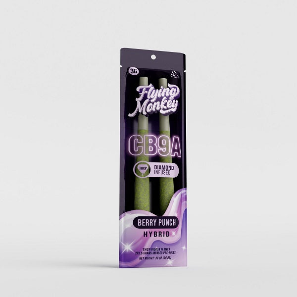 CB9A THC-P Diamond Infused Pre Roll | 2 Count