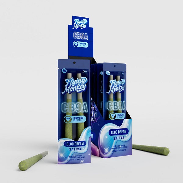 CB9A THC-P Diamond Infused Pre Roll | 2 Count