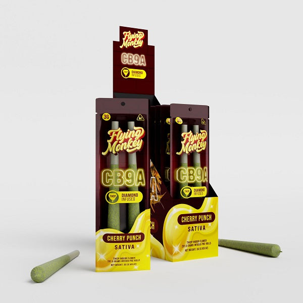 CB9A THC-P Diamond Infused Pre Roll | 2 Count