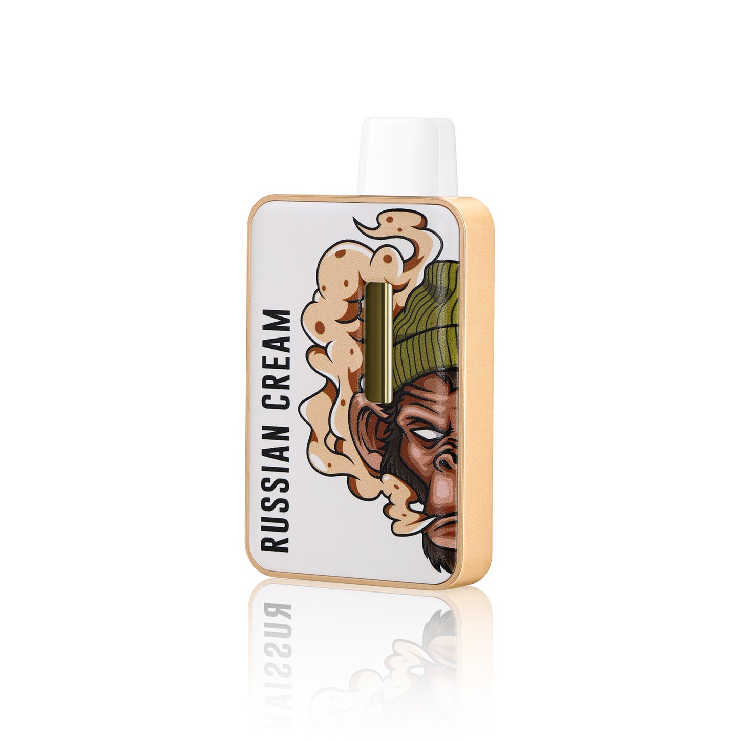 Flying Monkey Knockout Live Resin 2 gram disposable vape in Russian Cream strain