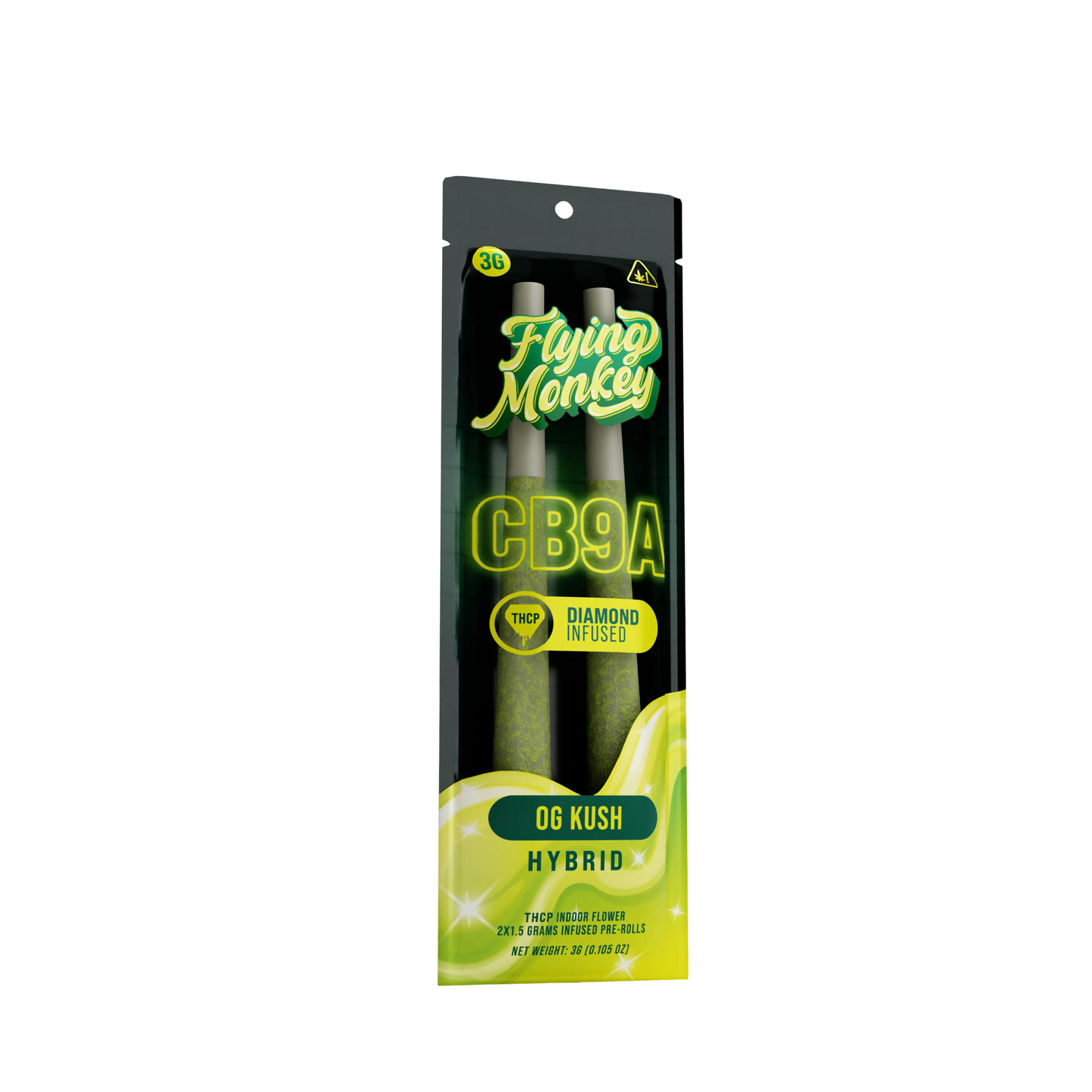 CB9A THC-P Diamond Infused Pre Roll | 2 Count
