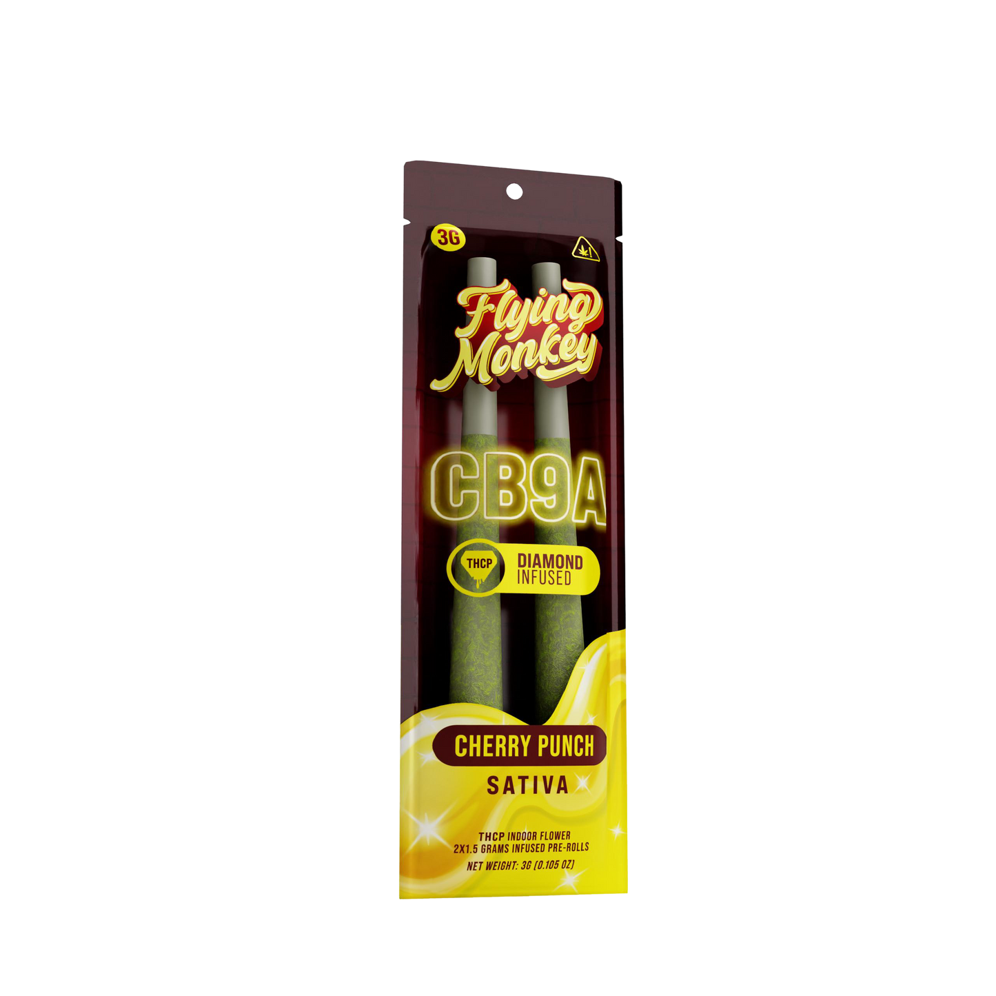 CB9A THC-P Diamond Infused Pre Roll | 2 Count