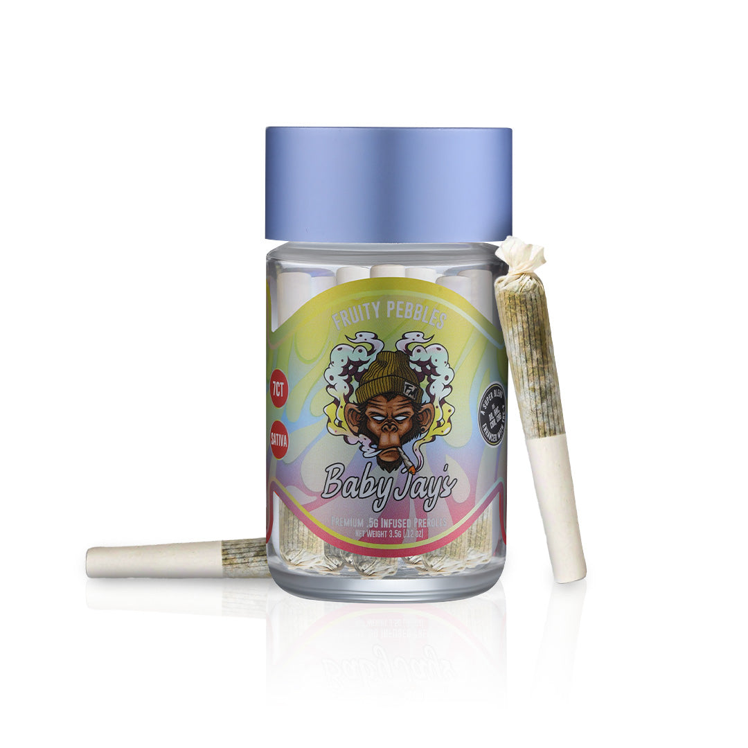 Flying Monkey Knockout Live Resin .5g preroll in Fruity Pebbles strain
