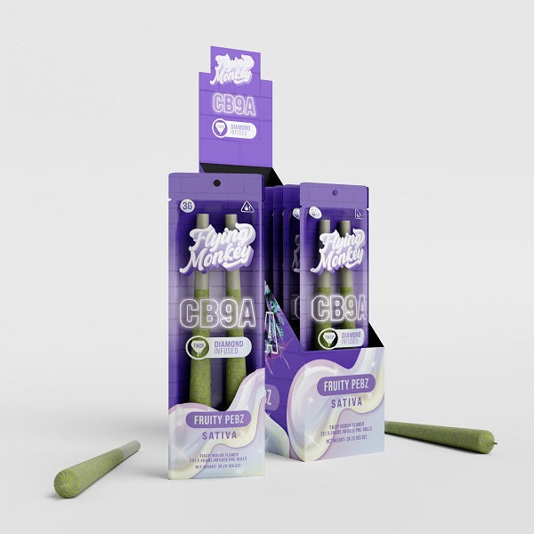 CB9A THC-P Diamond Infused Pre Roll | 2 Count