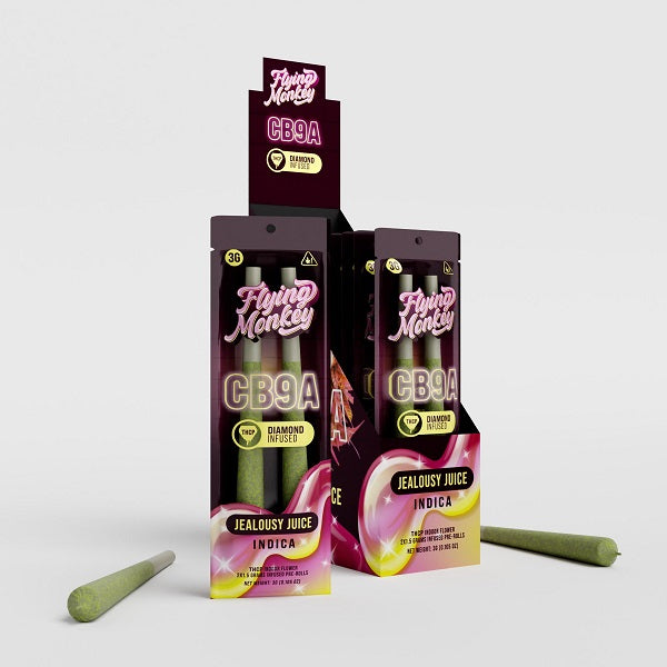CB9A THC-P Diamond Infused Pre Roll | 2 Count