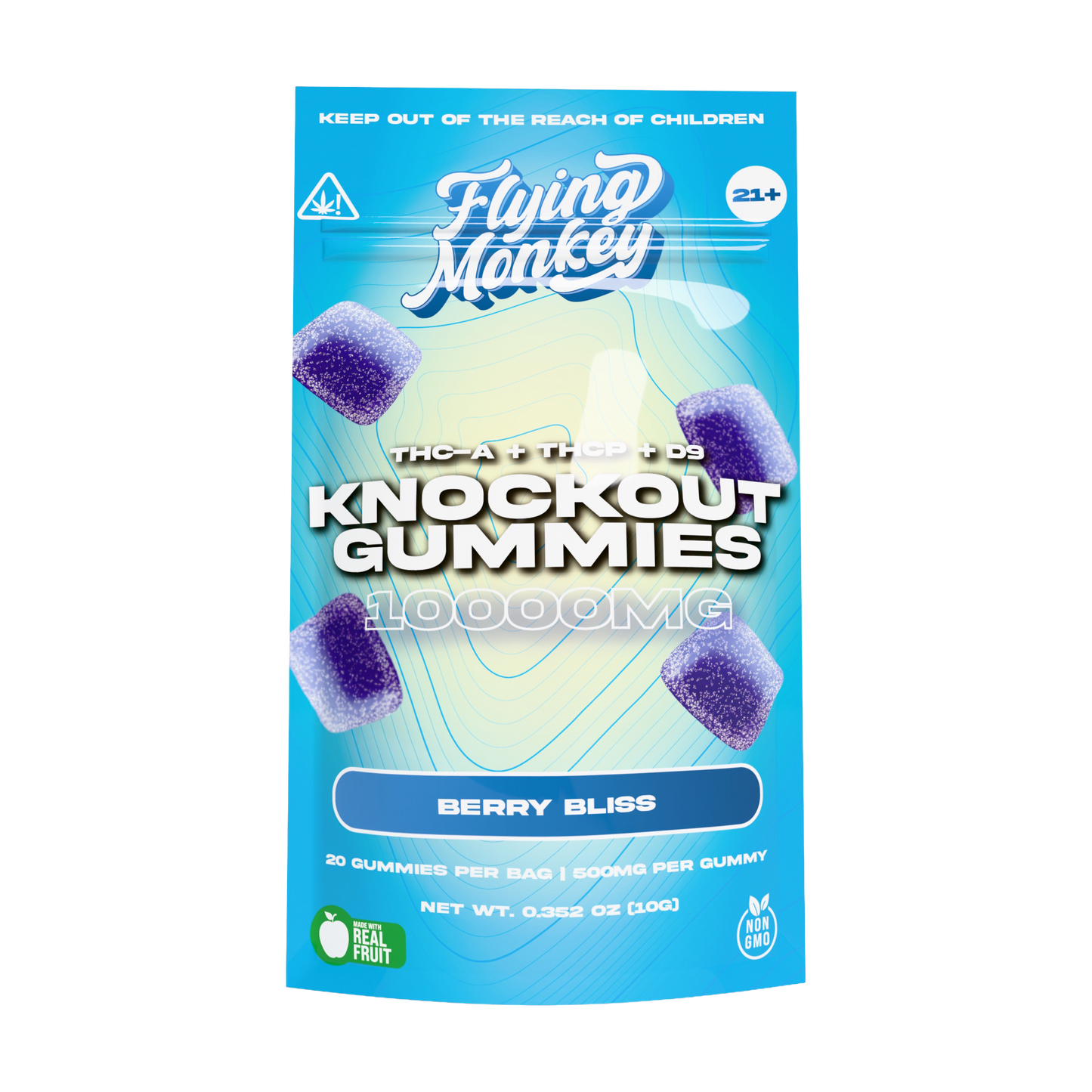 Knockout Gummies | 20 Pack | 10,000mg