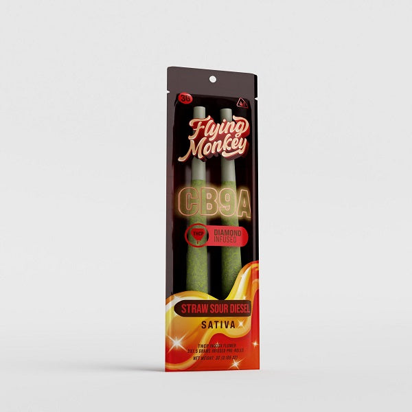 CB9A THC-P Diamond Infused Pre Roll | 2 Count