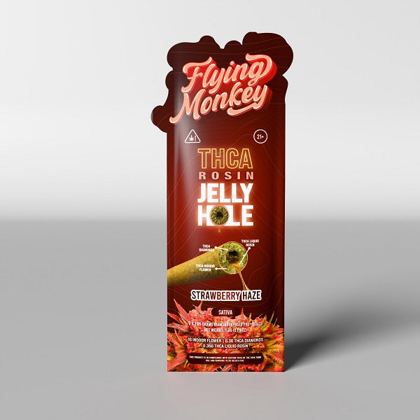 THCA Rosin Jelly Hole Prerolls 2G | 2 Count