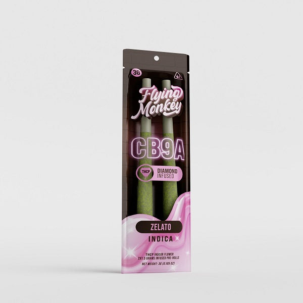 CB9A THC-P Diamond Infused Pre Roll | 2 Count