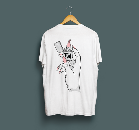 Flying Monkey lit tee back