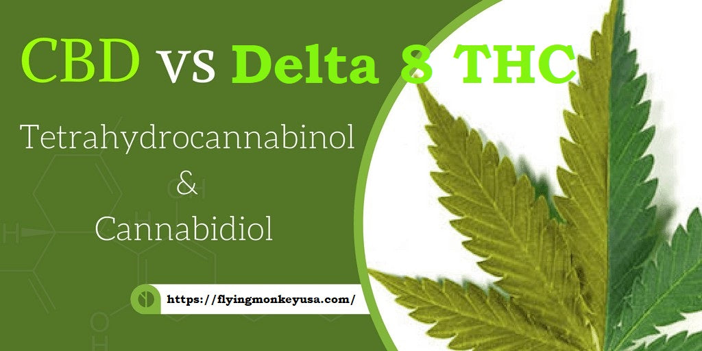 What's the difference between Delta 8 THC and CBD?