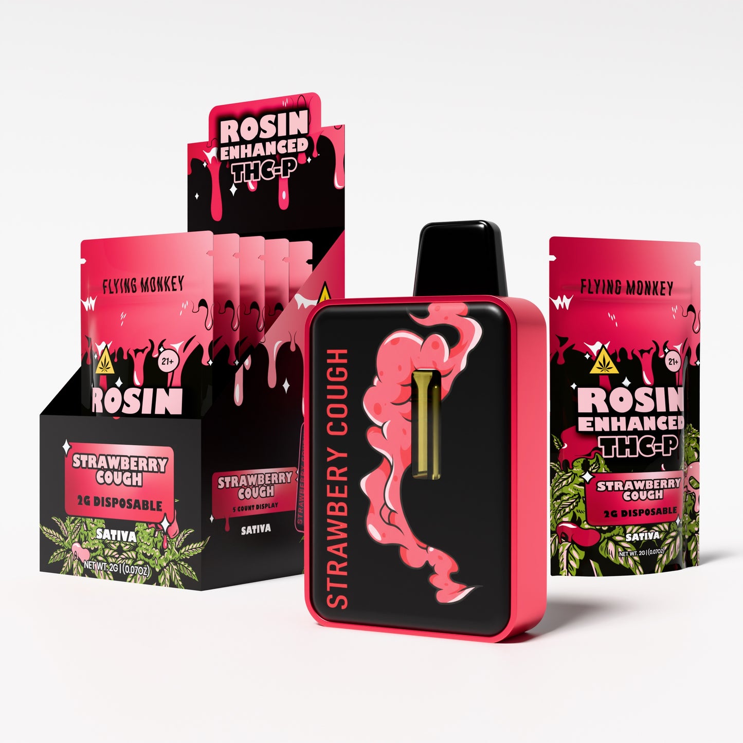 Heavy Hitter 2 Gram THC Disposable Vape | Flying Monkey Heavy Hitter 2 Gram THC Disposable Vape | Flying Monkey