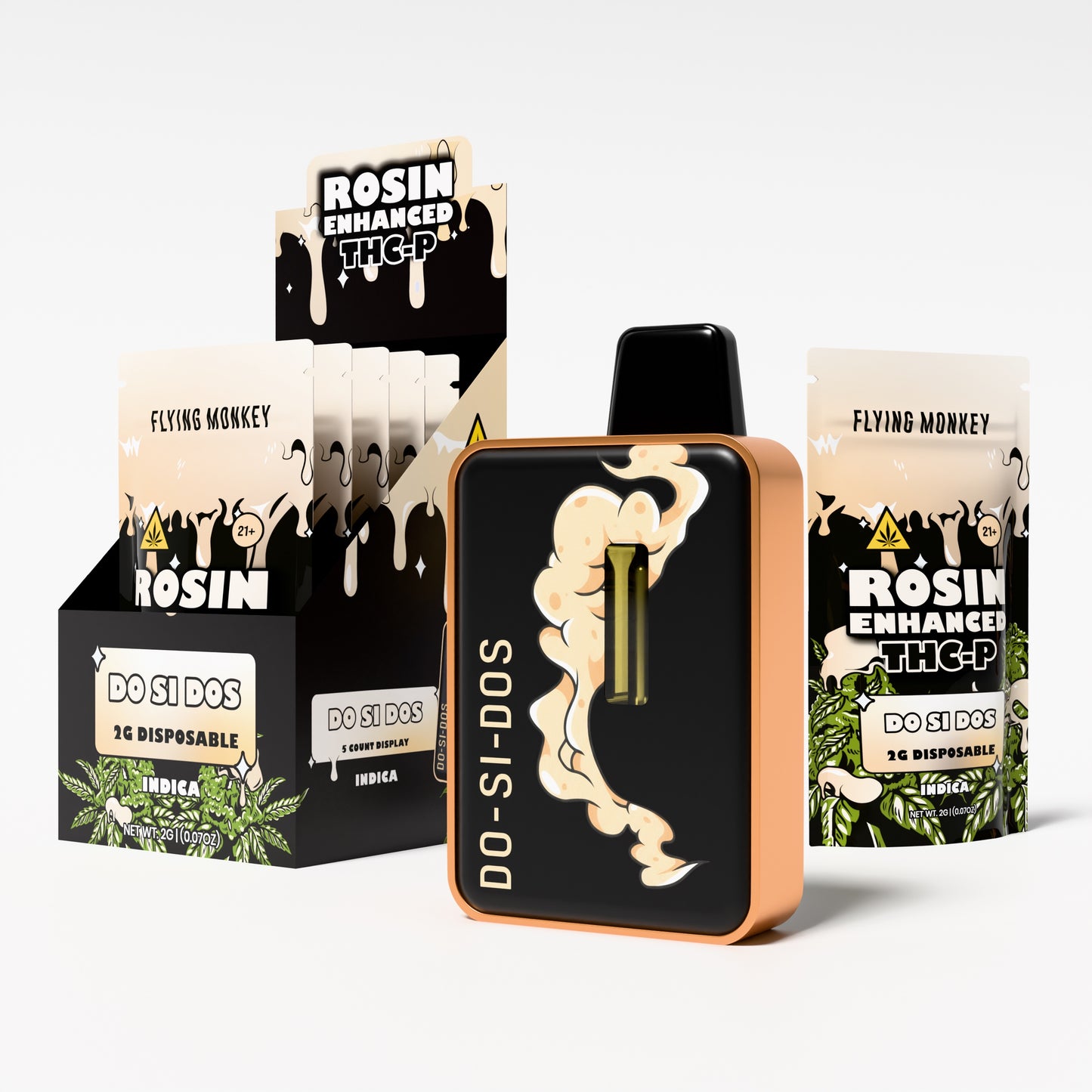 THCP Rosin Enhanced 2 Gram Disposable