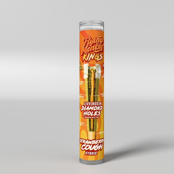 KINGS Live Rosin Diamond Holes Pre-roll | 2 Gram – Flying Monkey