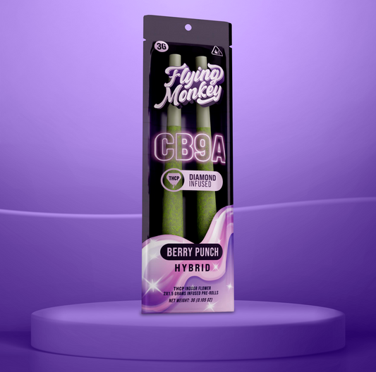 CB9A THC-P Diamond Infused Pre Roll | 2 Count